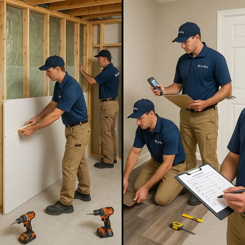 Repairs and Reconstruction process in Ottawa County, OH
